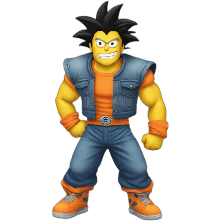 Minions goku emoji