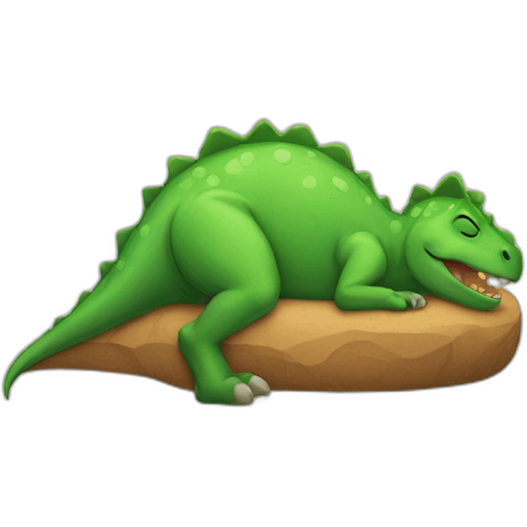 sleeping-dinosaur emoji