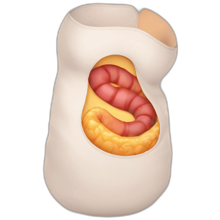 Gut intestinal emoji