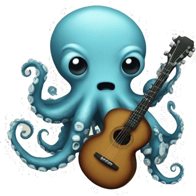 octopus and banjo emoji