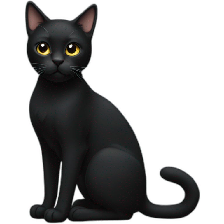 black kat emoji