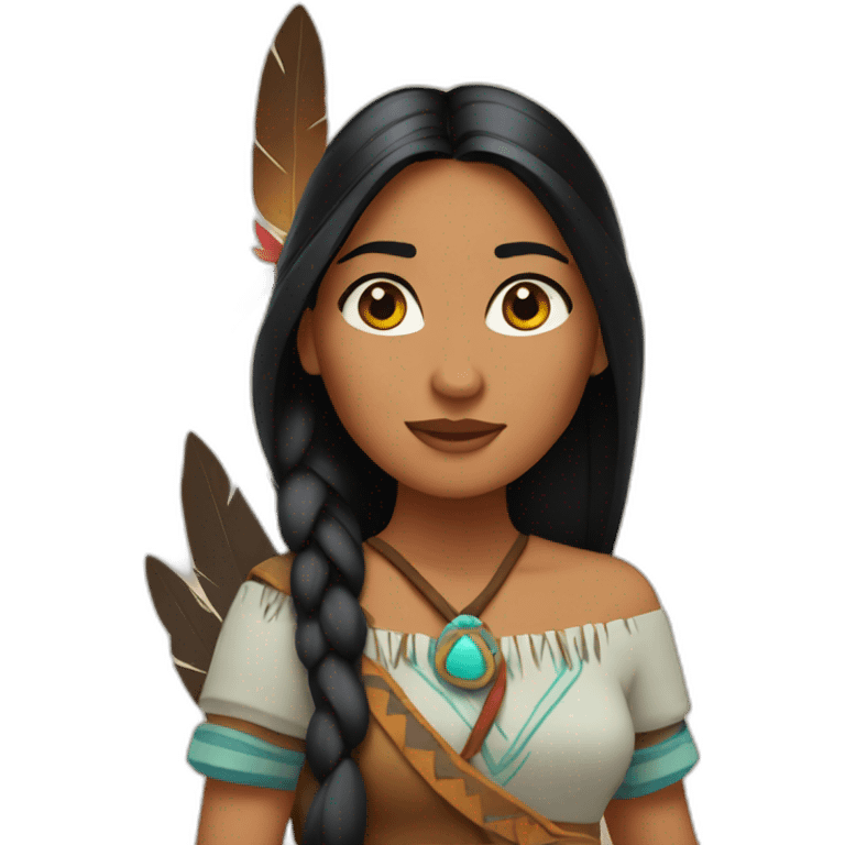 Pocahontas emoji