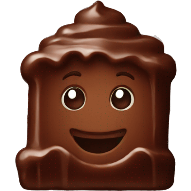 Chocolate  emoji