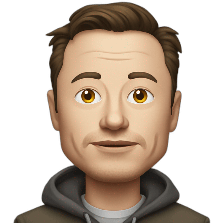 Homeless Elon musk emoji