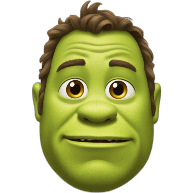 Shrek with too much chromosoms emoji