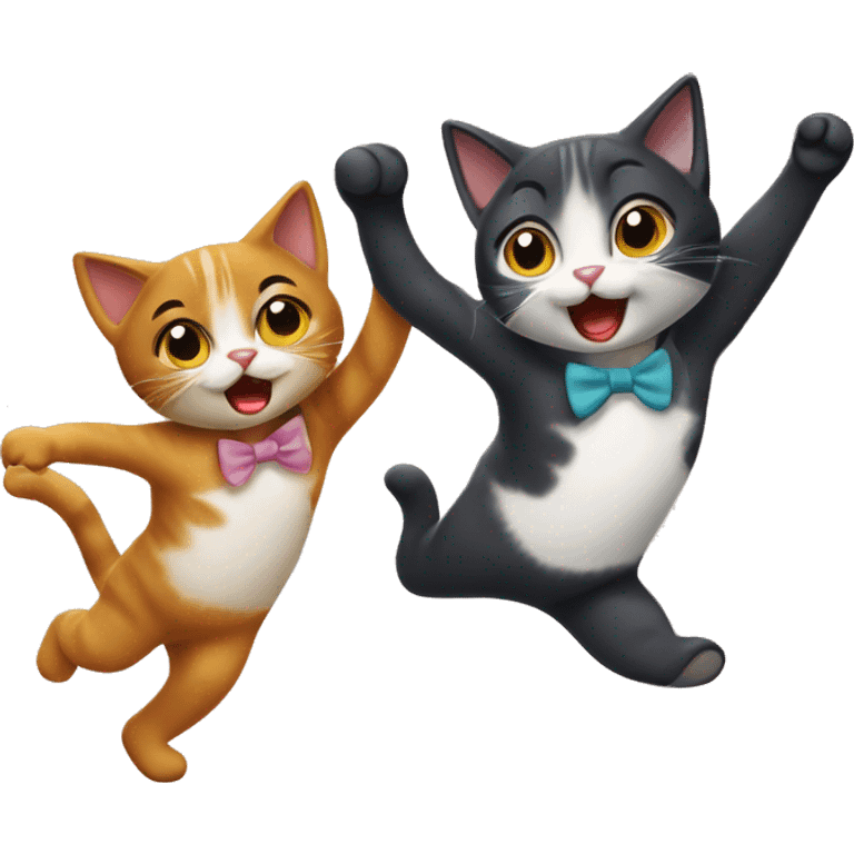 lindy hop cats emoji