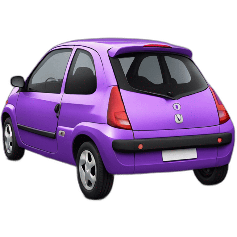 90s Purple Renault Twingo emoji