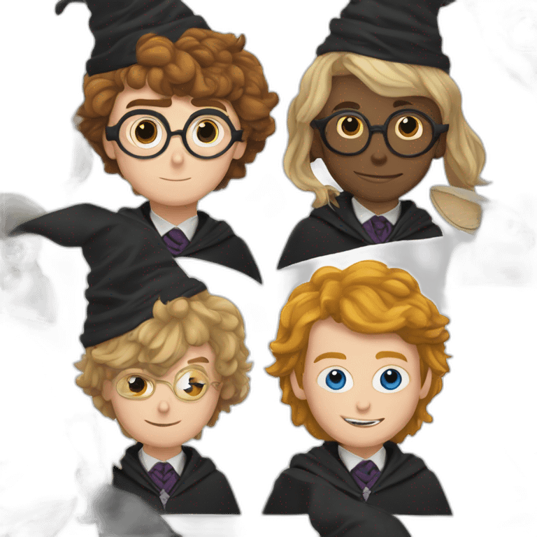 Macron et Harry Potter emoji