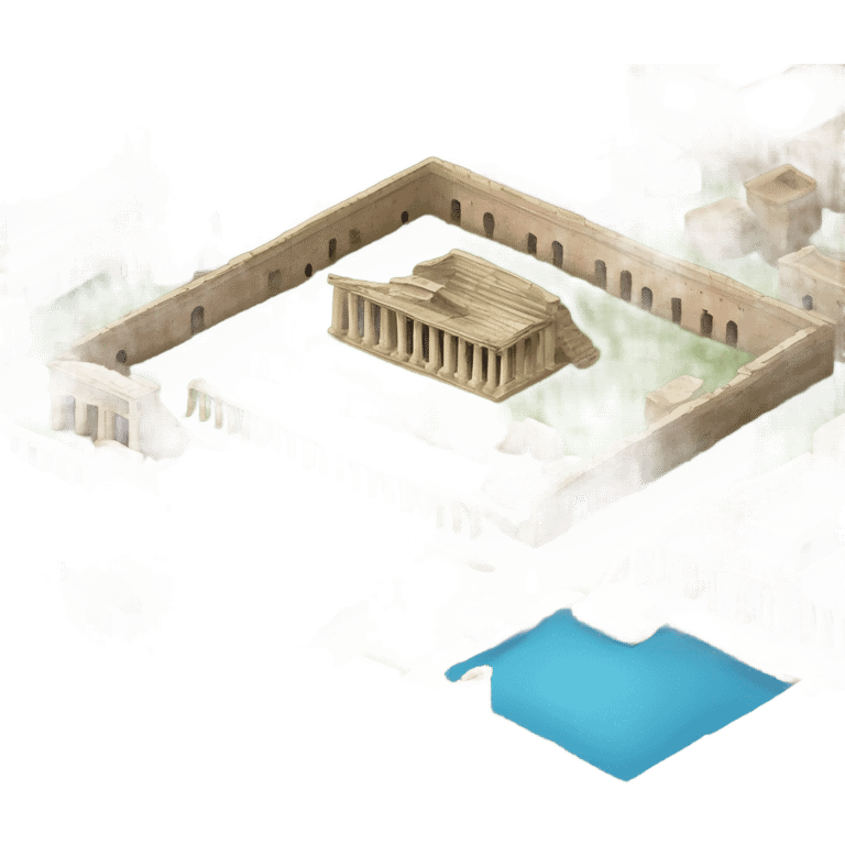 Ancient Roman ruins of Pompeii emoji