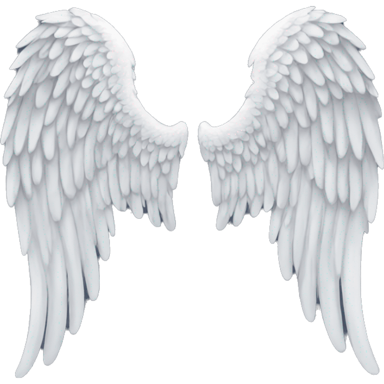 Detailed Angel wings  emoji