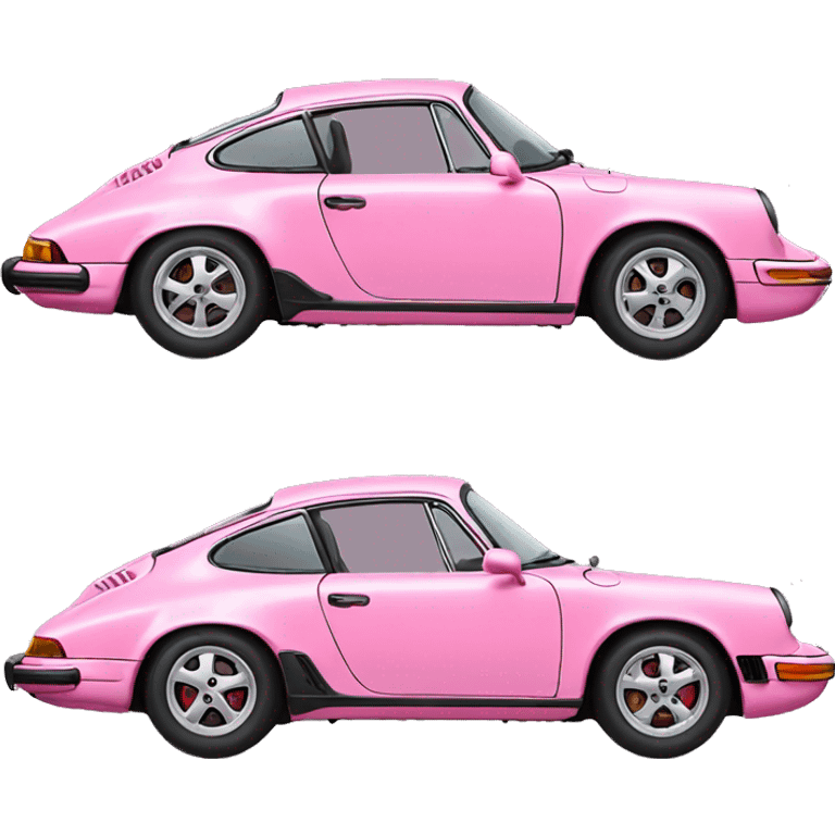 pink porsche  emoji