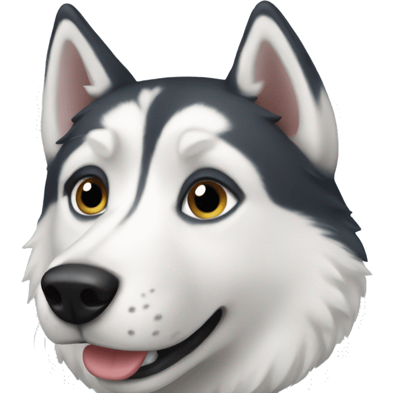 Husky emoji