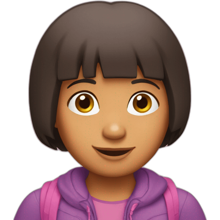 Dora the explorer emoji