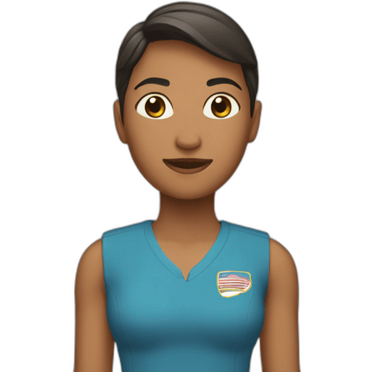 Nadadora emoji