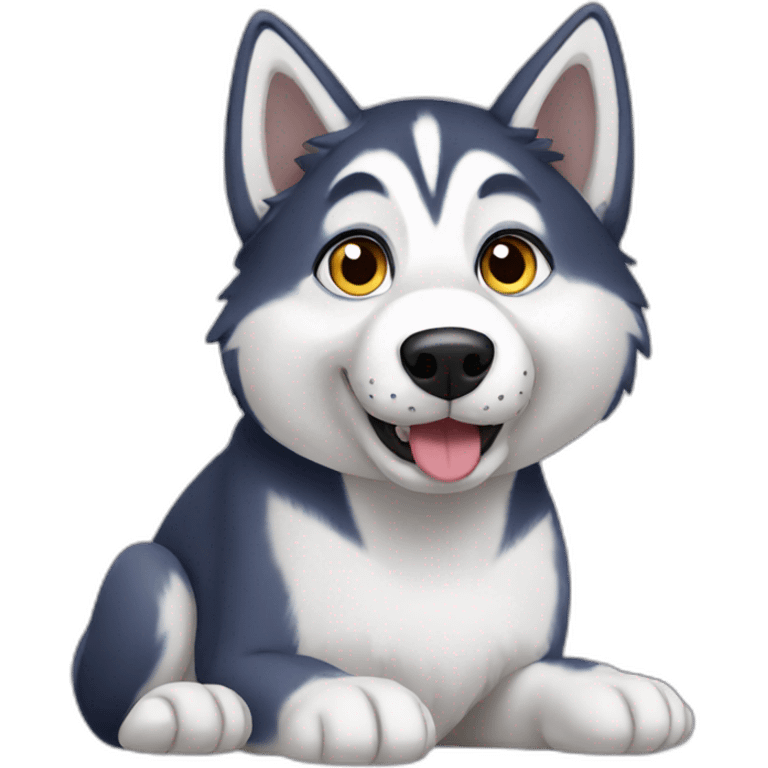 husky emoji