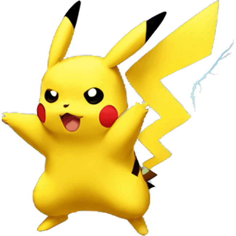 Pikachu thunder emoji