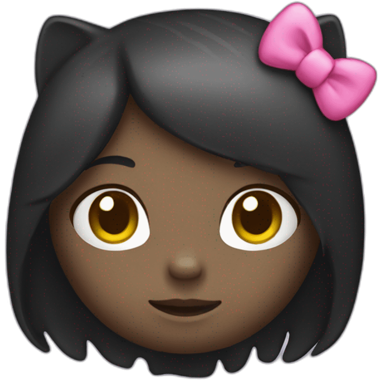 hello-kitty-dark emoji