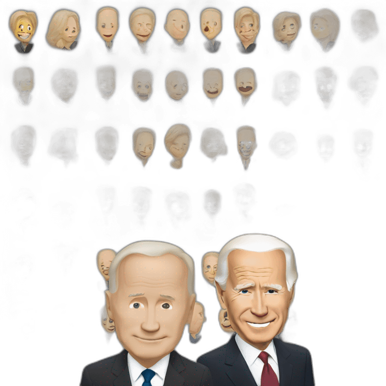 biden et putin emoji