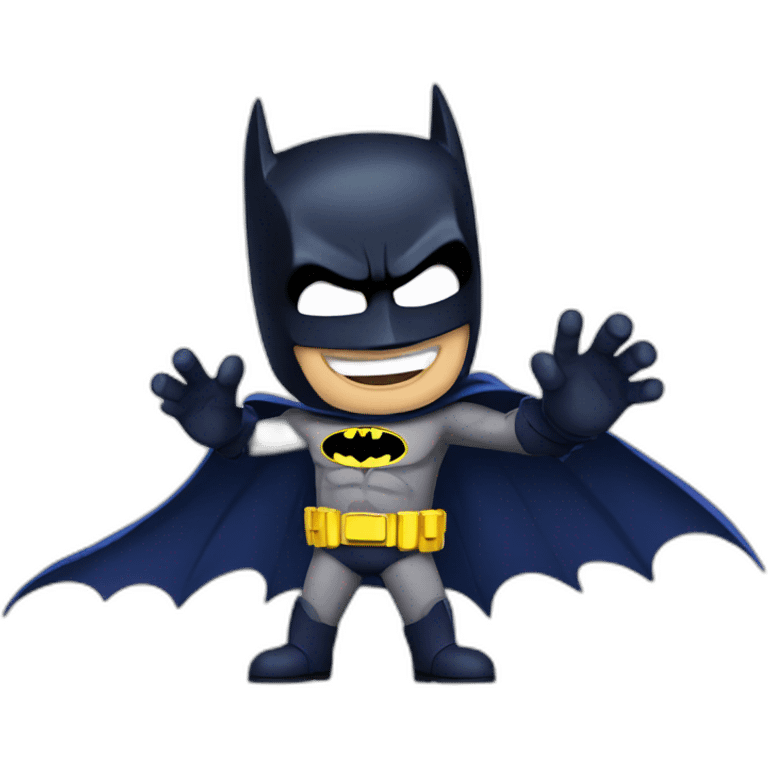 batman give joker high five emoji