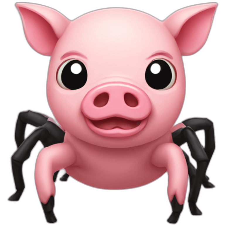 spider-pig emoji