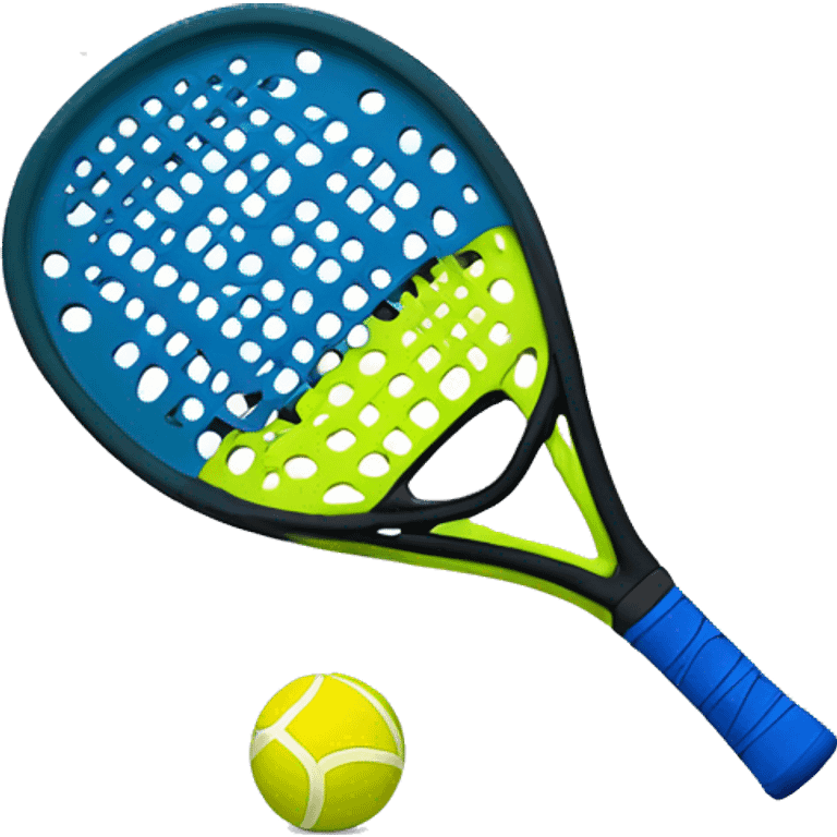 Padel racket and a Ball  emoji