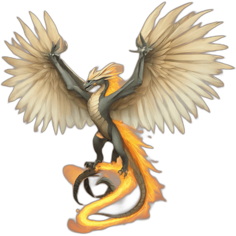 Glory and deathbringer from wings of fire emoji