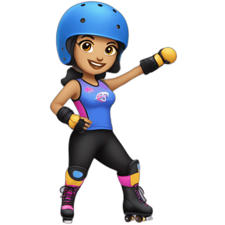 roller derby emoji