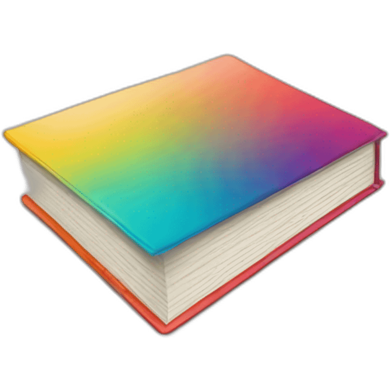 colorful book emoji