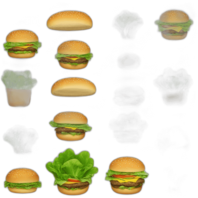 lettuce-burger emoji