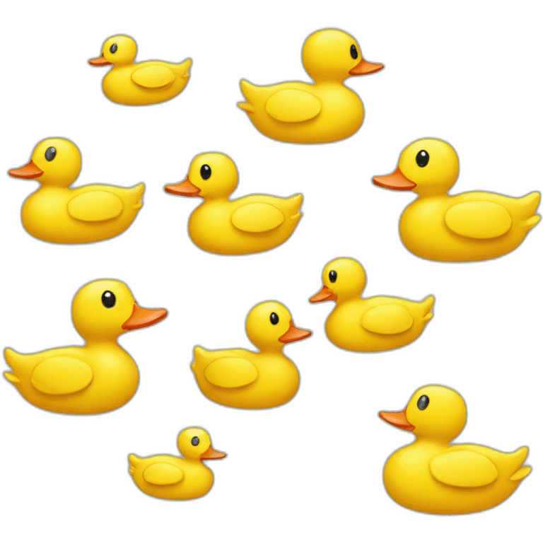 cartoon yellow duck emoji