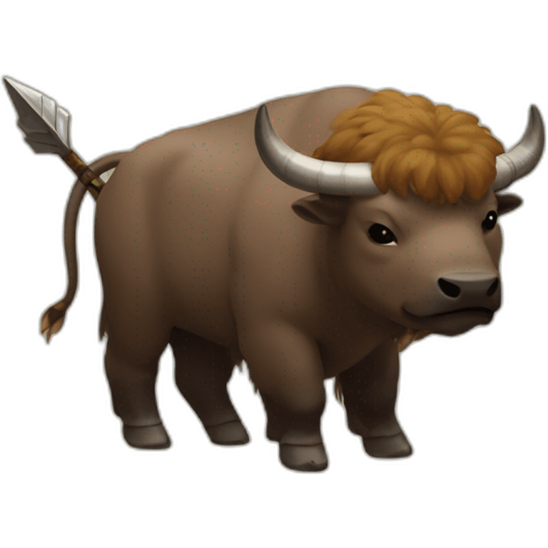 appa flying bison with arrow on forehead from avatar the last airbender emoji