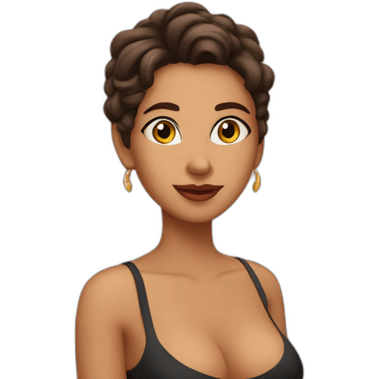 latina sexy nice emoji