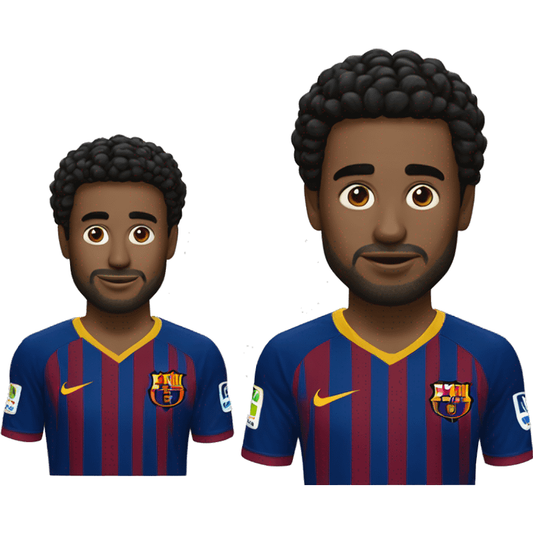 Le real audessus du barça emoji