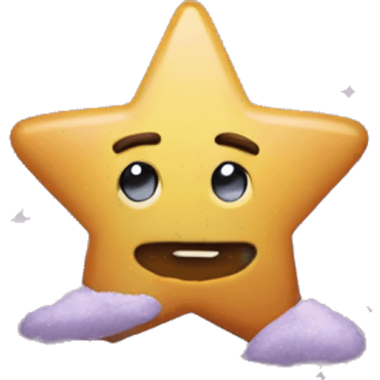 half-filled star emoji