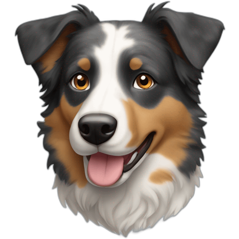 Australian Shepherd Cattle Dog emoji