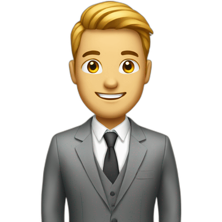 a successfull salesperson emoji