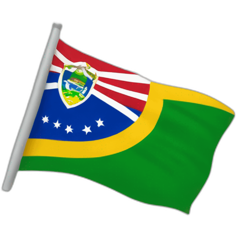 BANDEIRA DO ESTADO DA BAHIA NO BRASIL emoji