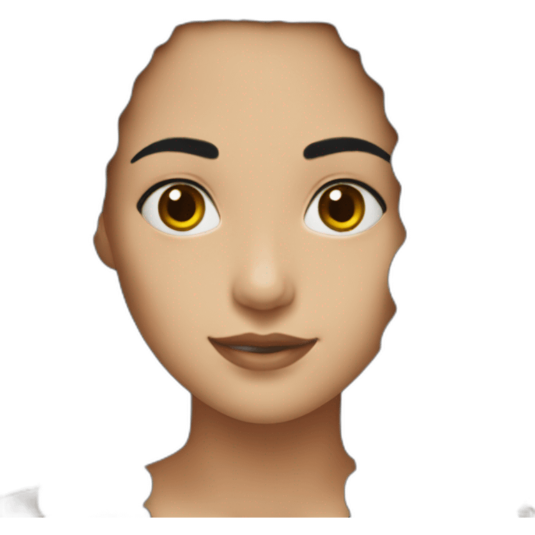 diana black hair emoji