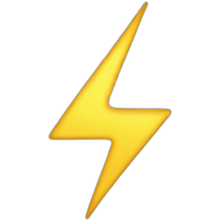 LIGHTNING BOLT  emoji