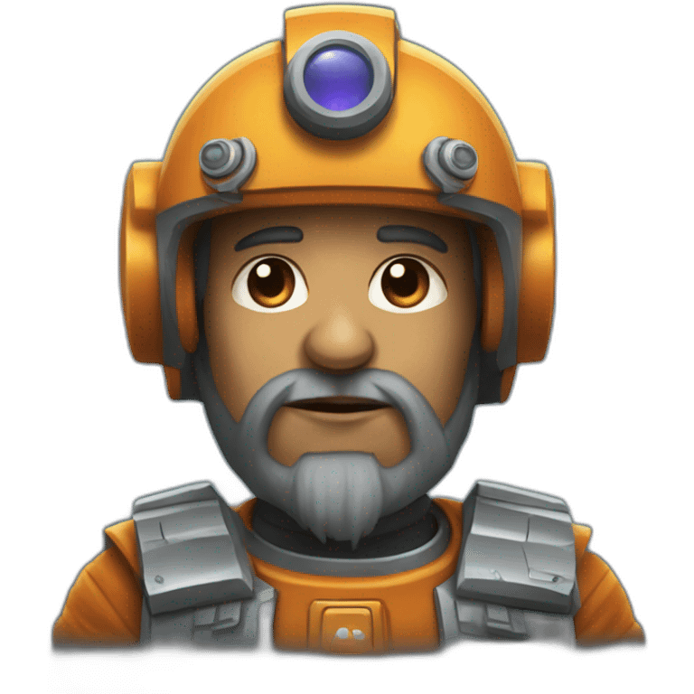 Space Dwarf miner emoji