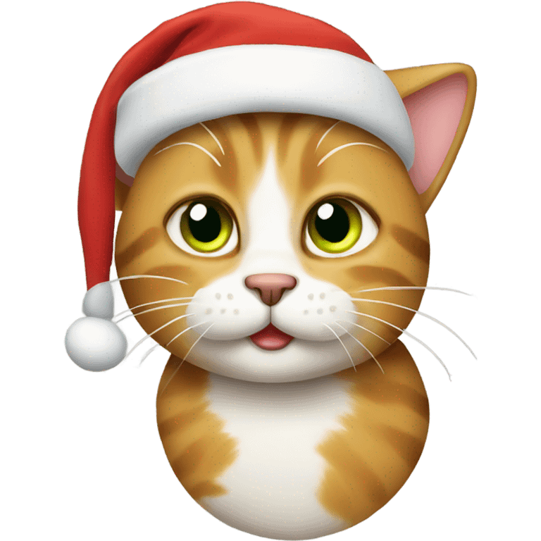 merry christmas cat emoji