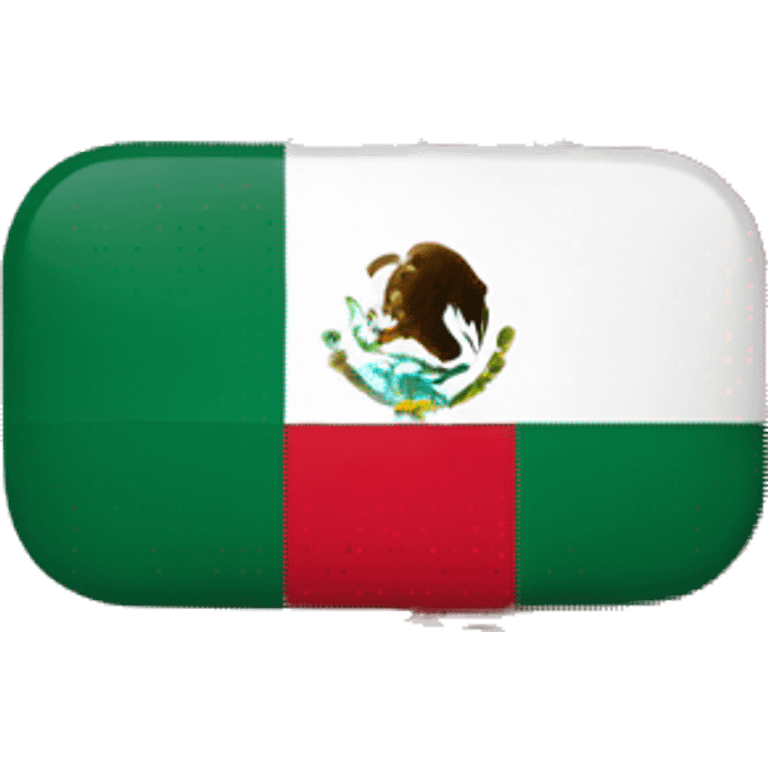 mexican flag in my hand emoji