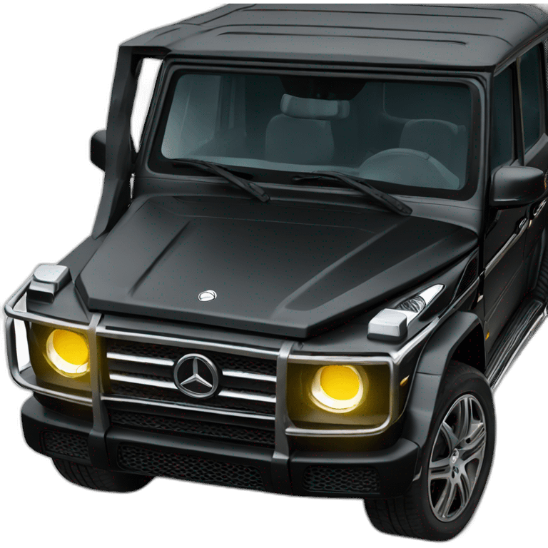 Black g wagon emoji