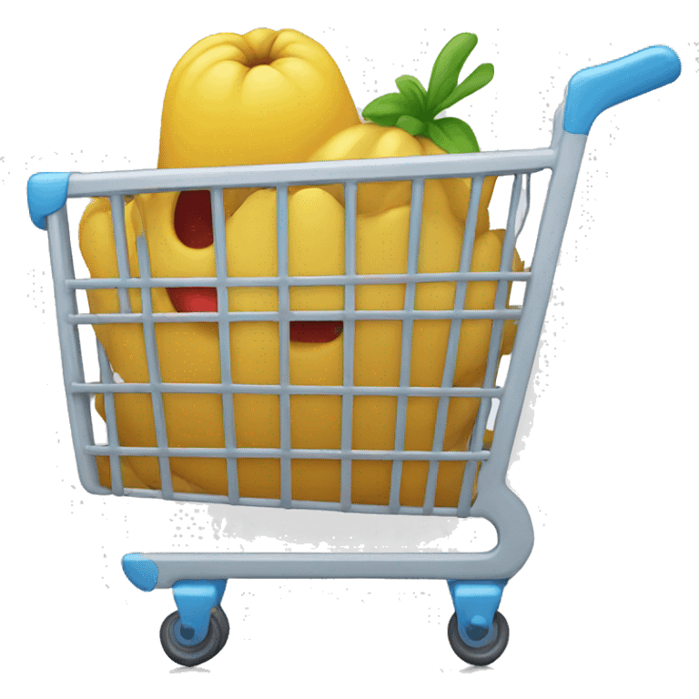 shopping cart emoji