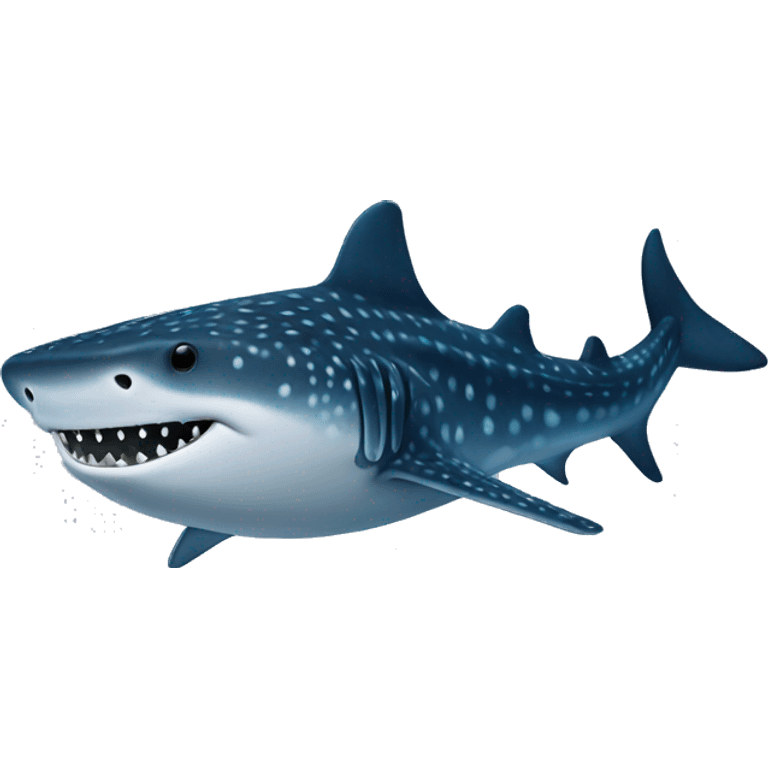 one whale shark emoji