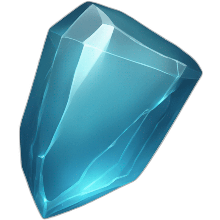 light blue obsidian shard emoji