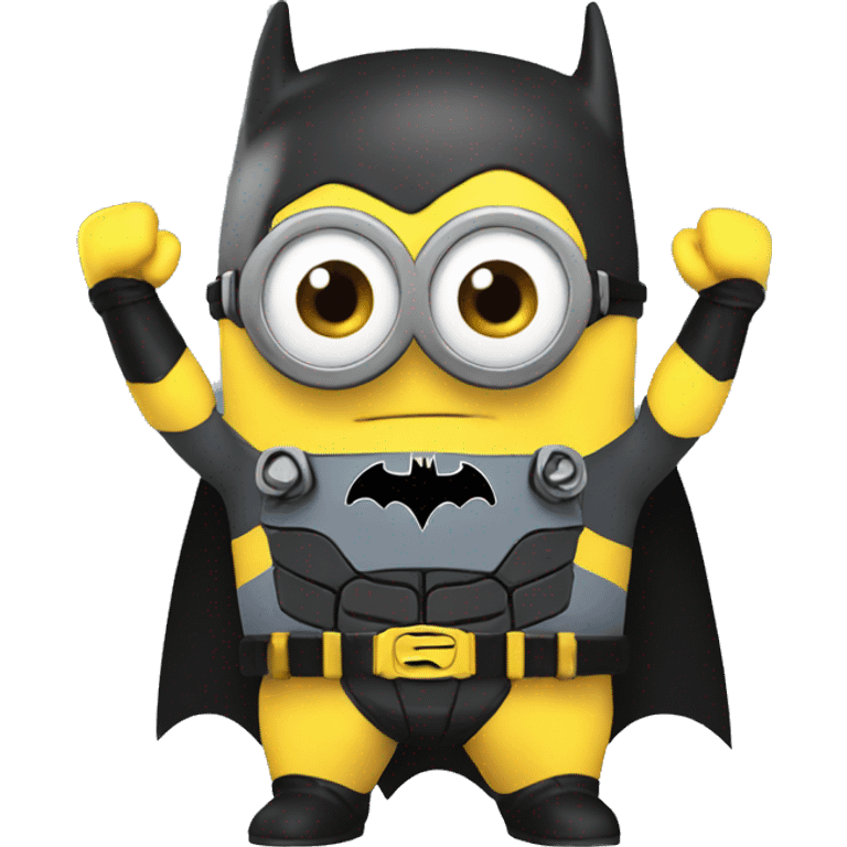 Minion batman emoji