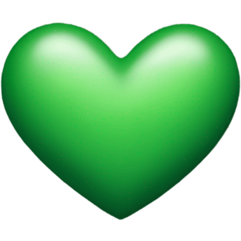 forest green heart emoji