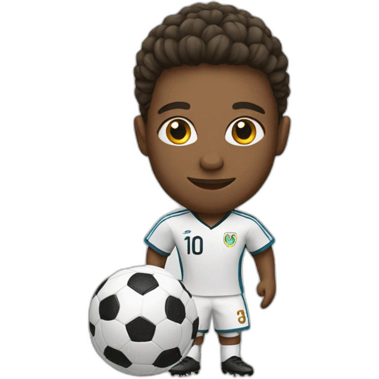 Soccer player emoji