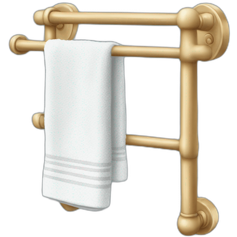 a towel rack emoji